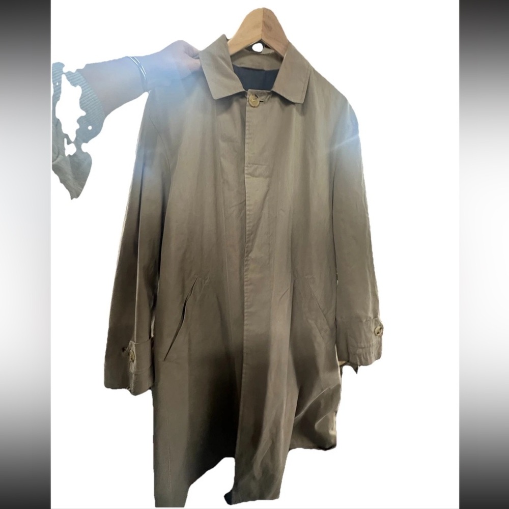 Luciano Barbera made in italy french coat with buttons